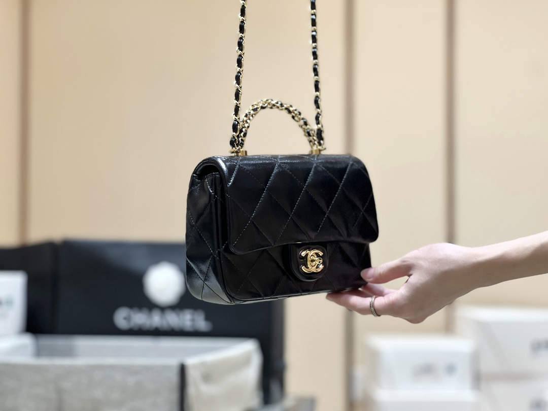 Ellebag super fake Chanel 24B Mini Flap Bag with Top Handle: A 2024 Masterpiece(2024 Dec Updated)-Meilleure qualité de faux sac Louis Vuitton en ligne, réplique de sac de créateur ru