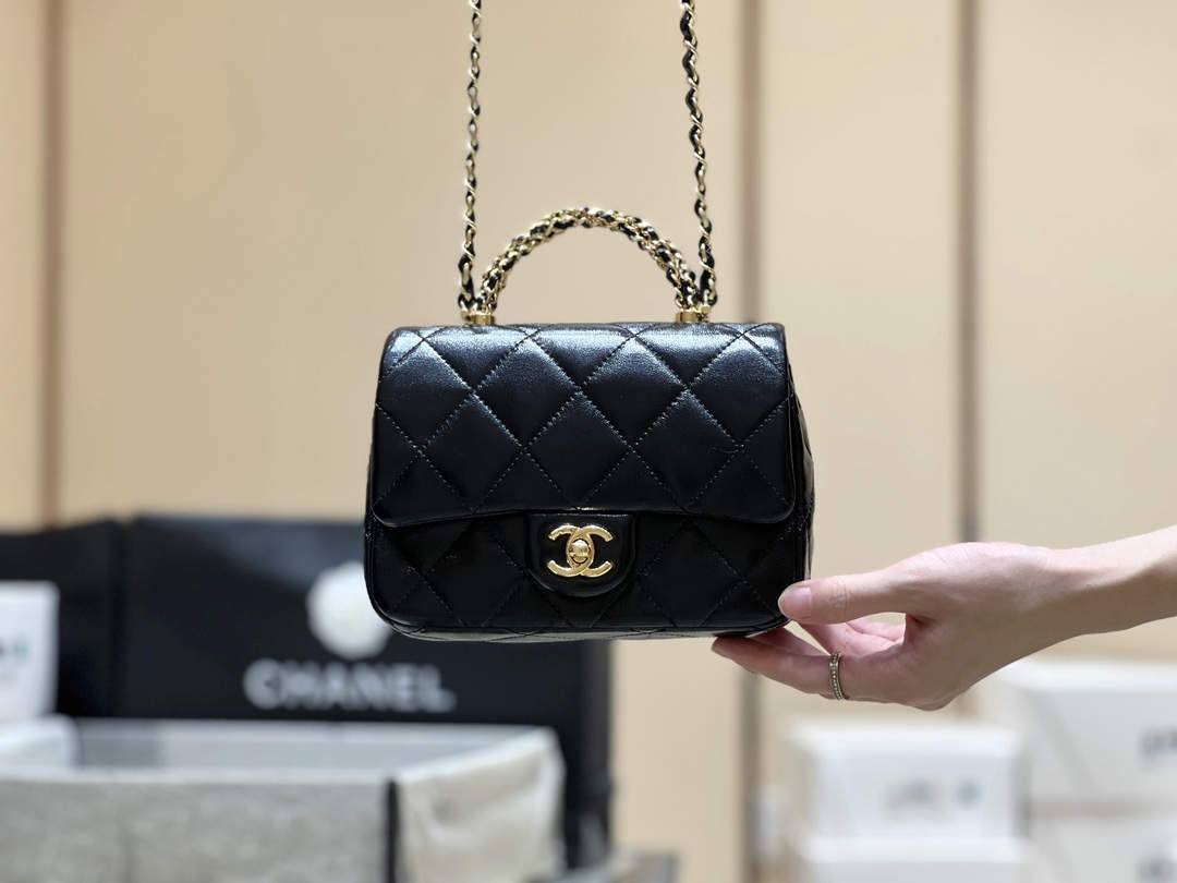 Ellebag super fake Chanel 24B Mini Flap Bag with Top Handle: A 2024 Masterpiece(2024 Dec Updated)-Meilleure qualité de faux sac Louis Vuitton en ligne, réplique de sac de créateur ru