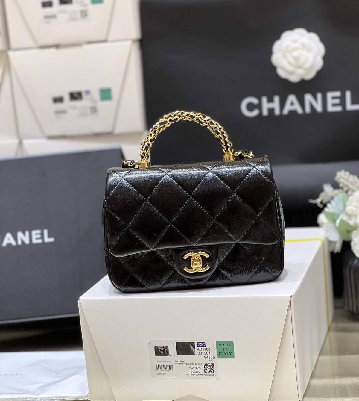 Ellebag super fake Chanel 24B Mini Flap Bag with Top Handle: A 2024 Masterpiece(2024 Dec Updated)-Meilleure qualité de faux sac Louis Vuitton en ligne, réplique de sac de créateur ru