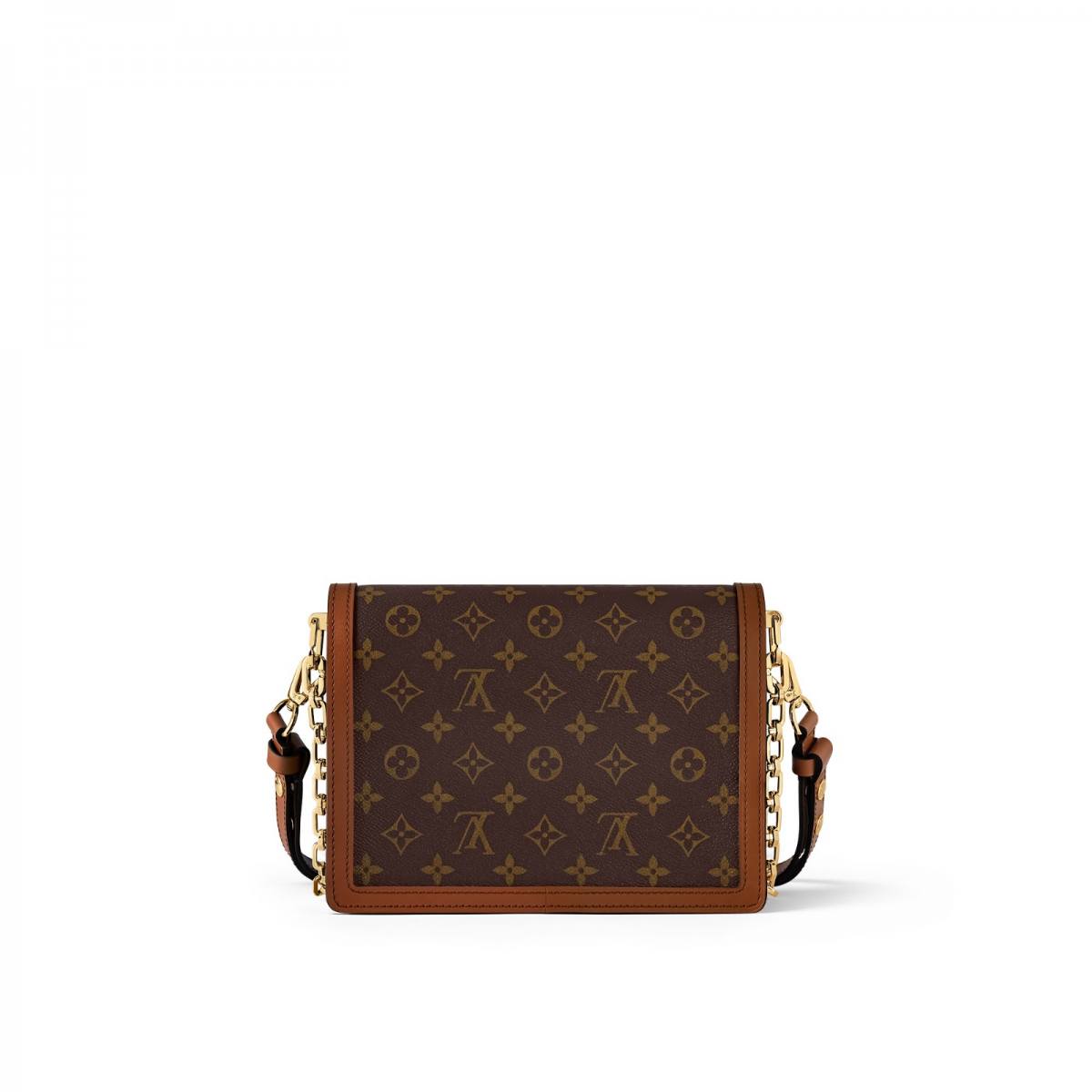 Ellebag’s 1:1 Replica of Louis Vuitton M45555 Dauphine 25cm Handbag(2024 Dec Updated)-Meilleure qualité de faux sac Louis Vuitton en ligne, réplique de sac de créateur ru