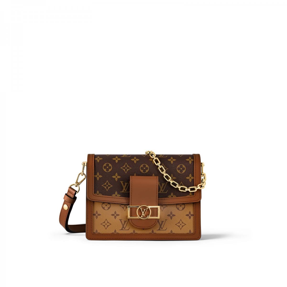 Ellebag’s 1:1 Replica of Louis Vuitton M45555 Dauphine 25cm Handbag(2024 Dec Updated)-Meilleure qualité de faux sac Louis Vuitton en ligne, réplique de sac de créateur ru