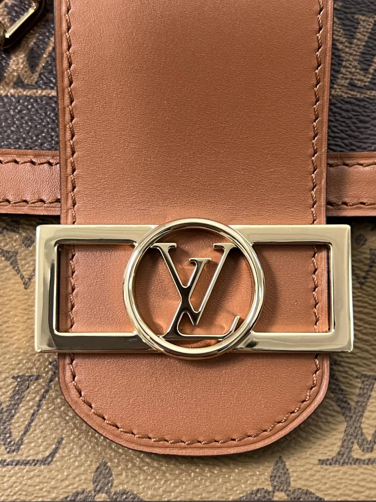 Ellebag’s 1:1 Replica of Louis Vuitton M45555 Dauphine 25cm Handbag(2024 Dec Updated)-Meilleure qualité de faux sac Louis Vuitton en ligne, réplique de sac de créateur ru