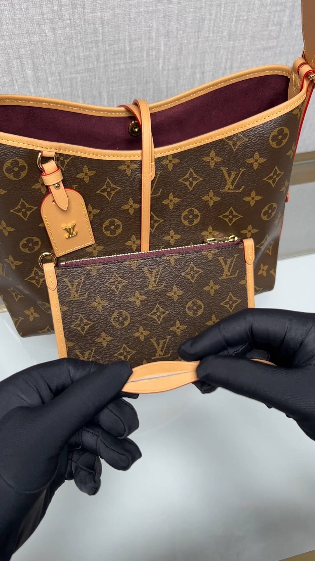 Ellebag’s 1:1 Replica of Louis Vuitton M46203 Carryall Small Handbag(2024 Dec Updated)-Best Quality Fake Louis Vuitton Bag Online Store, Replica designer bag ru