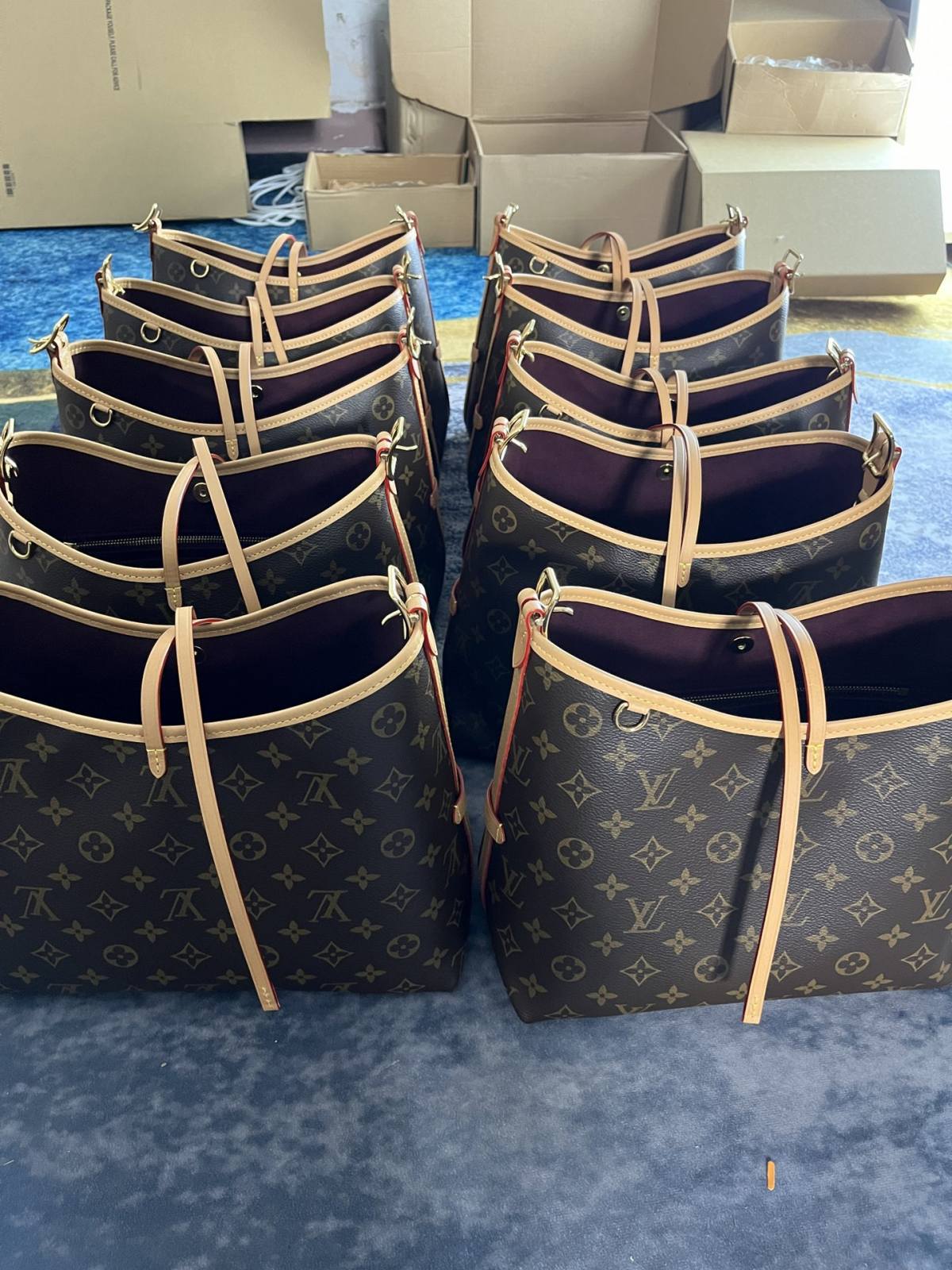 Ellebag’s 1:1 Replica of Louis Vuitton M46203 Carryall Small Handbag(2024 Dec Updated)-Best Quality Fake Louis Vuitton Bag Online Store, Replica designer bag ru