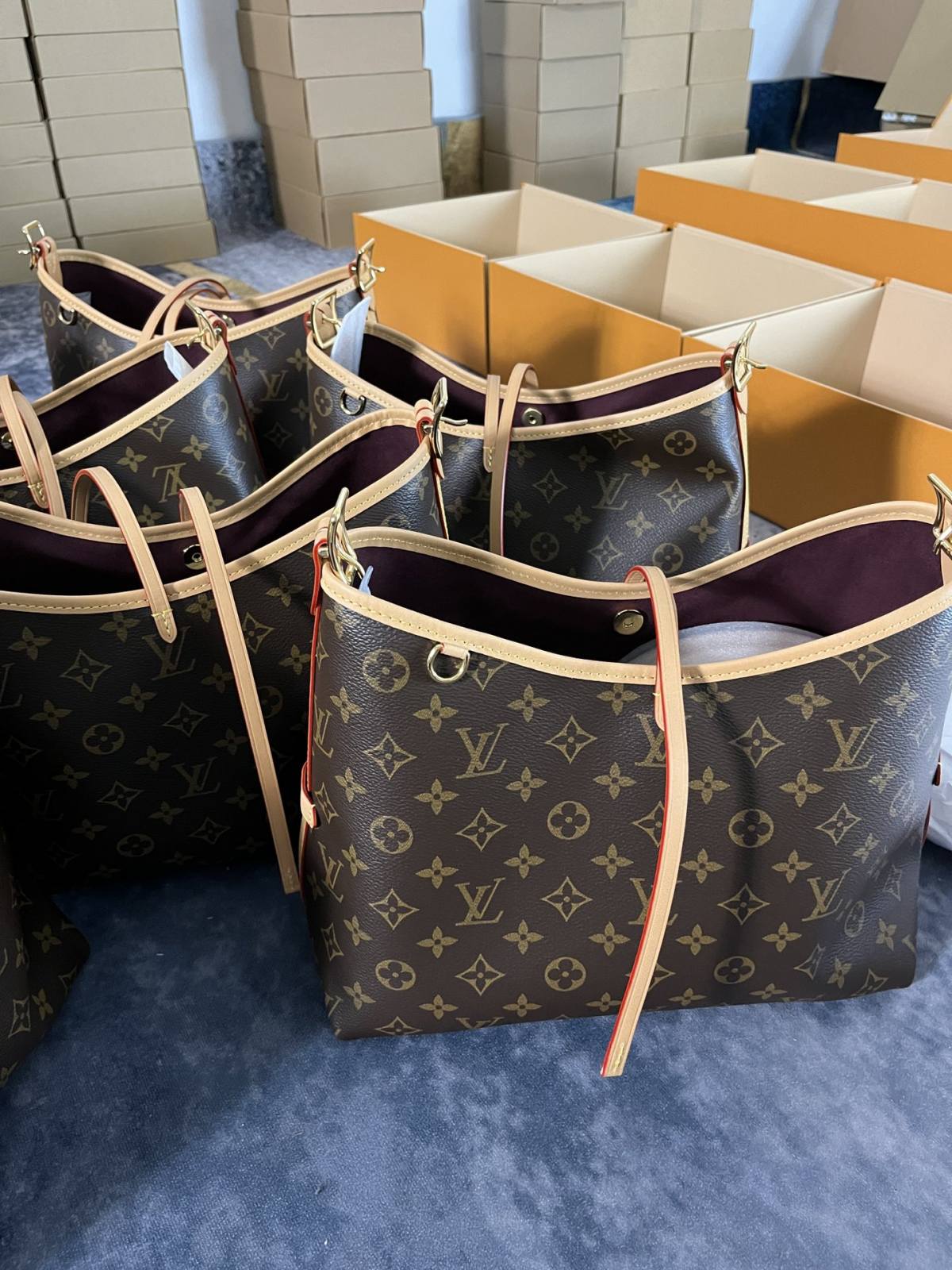 Ellebag’s 1:1 Replica of Louis Vuitton M46203 Carryall Small Handbag(2024 Dec Updated)-Best Quality Fake Louis Vuitton Bag Online Store, Replica designer bag ru