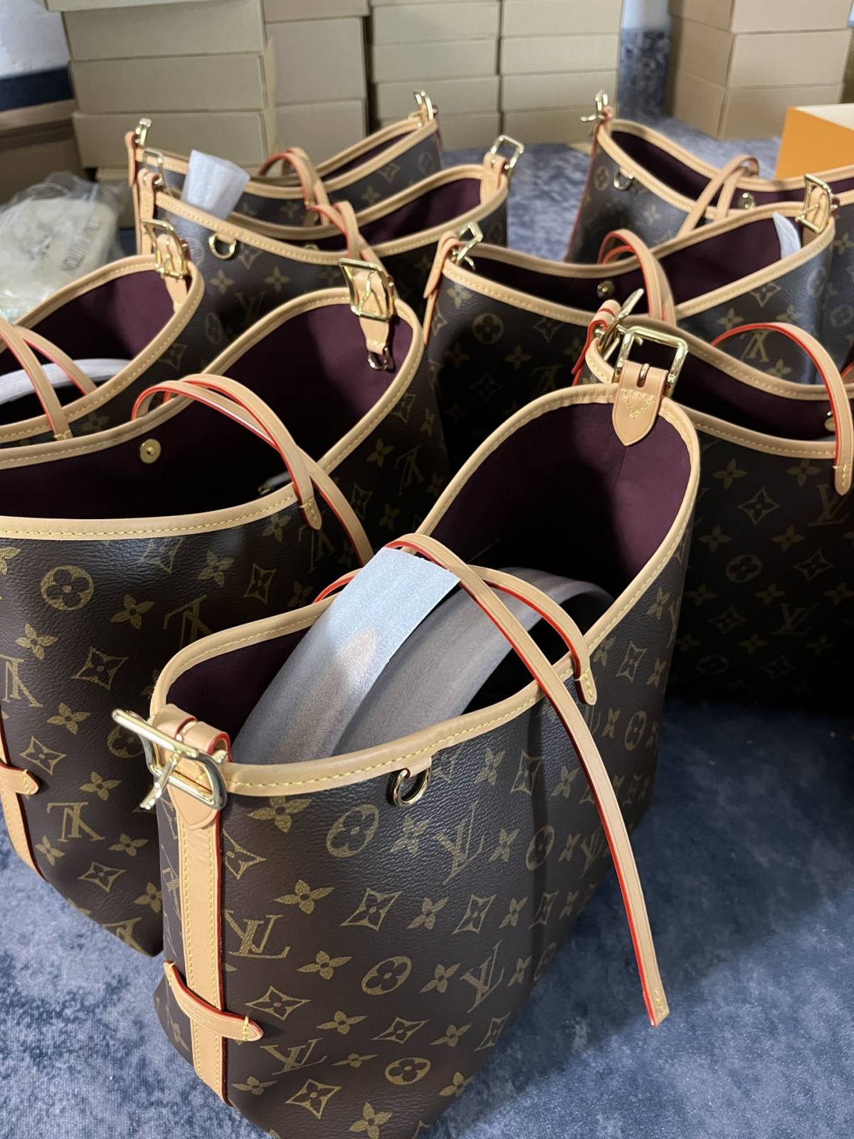 Ellebag’s 1:1 Replica of Louis Vuitton M46203 Carryall Small Handbag(2024 Dec Updated)-Best Quality Fake Louis Vuitton Bag Online Store, Replica designer bag ru