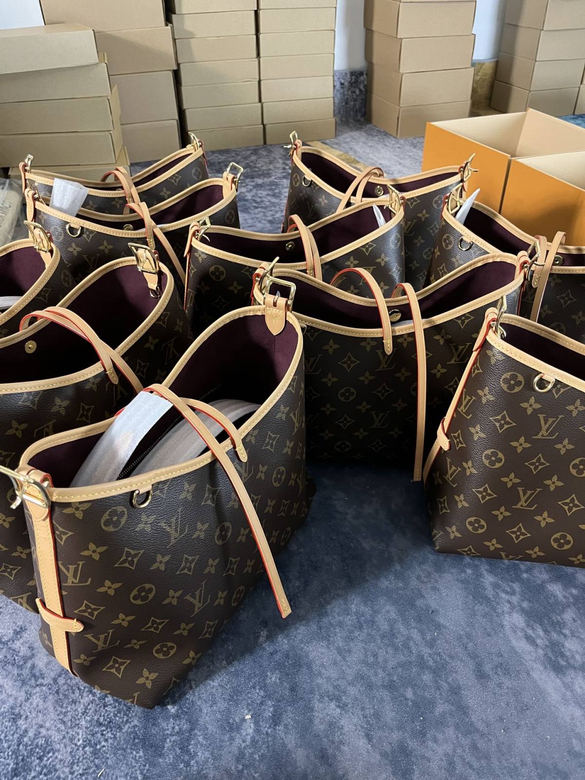 Ellebag’s 1:1 Replica of Louis Vuitton M46203 Carryall Small Handbag(2024 Dec Updated)-Best Quality Fake Louis Vuitton Bag Online Store, Replica designer bag ru