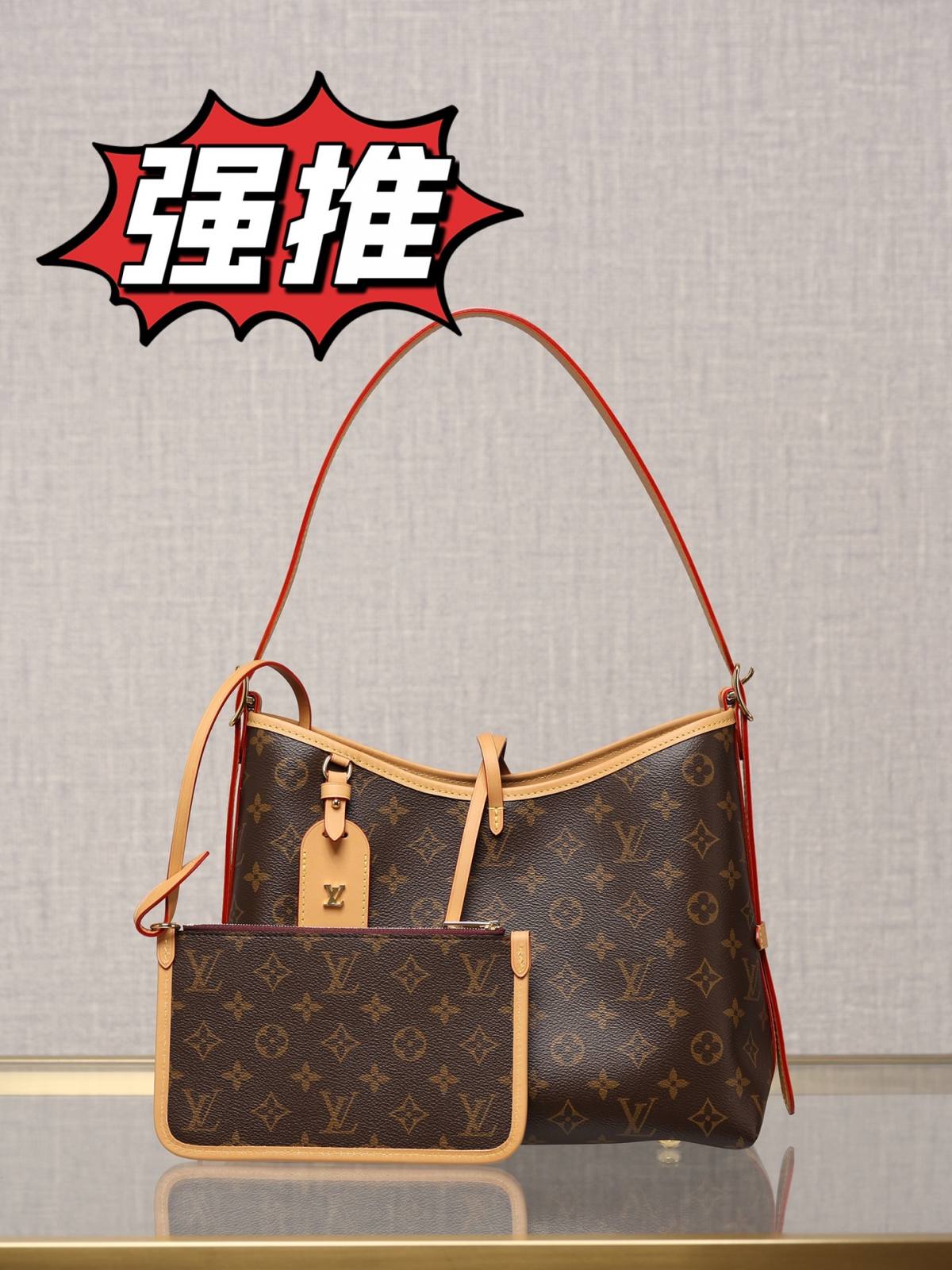 Ellebag’s 1:1 Replica of Louis Vuitton M46203 Carryall Small Handbag(2024 Dec Updated)-Best Quality Fake Louis Vuitton Bag Online Store, Replica designer bag ru