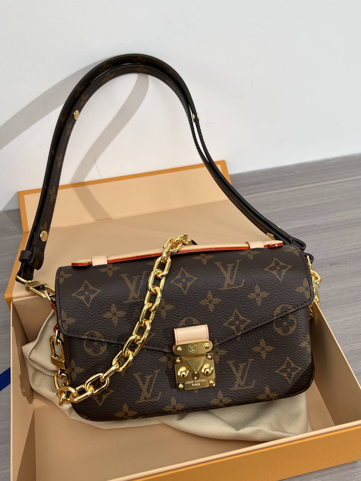 Ellebag’s 1:1 Replica of Louis Vuitton M46279 Pochette Métis East West Handbag(2024 Dec Updated)-Best Quality Fake Louis Vuitton Bag Online Store, Replica designer bag ru