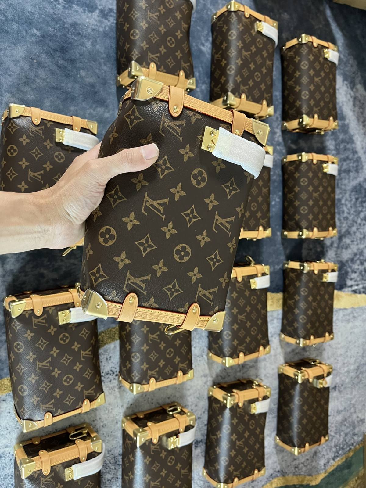 Ellebag’s 1:1 Replica of Louis Vuitton M46358 SIDE TRUNK Handbag: A Masterpiece of Craftsmanship(2024 Dec Updated)-Best Quality Fake Louis Vuitton Bag Online Store, Replica designer bag ru