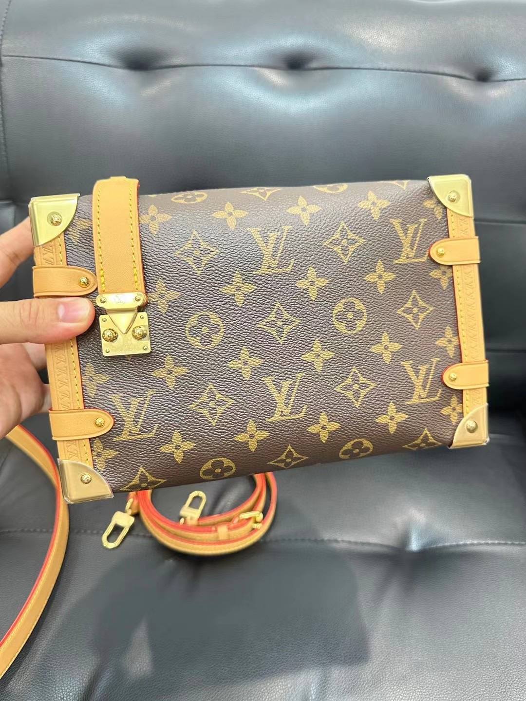 Ellebag’s 1:1 Replica of Louis Vuitton M46358 SIDE TRUNK Handbag: A Masterpiece of Craftsmanship(2024 Dec Updated)-Best Quality Fake Louis Vuitton Bag Online Store, Replica designer bag ru