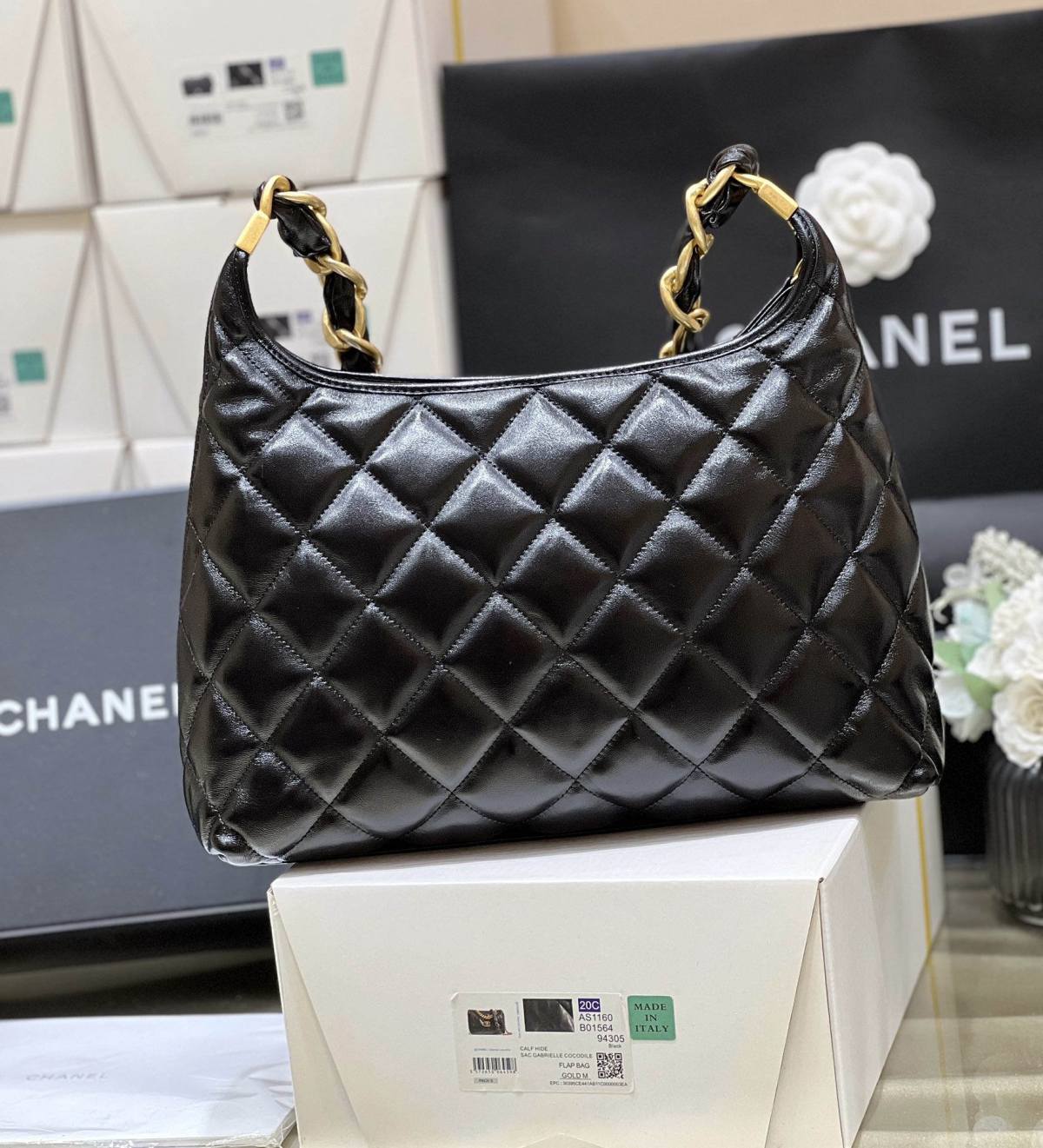 Ellebag super fake Chanel Medium Hobo Bag 2024: A Sophisticated Blend of Craftsmanship and Elegance(2024 Dec Updated)-Molemo ka ho Fetisisa Lebenkele la Lebenkele la Marang-rang la Fake Louis Vuitton, Replica designer bag ru