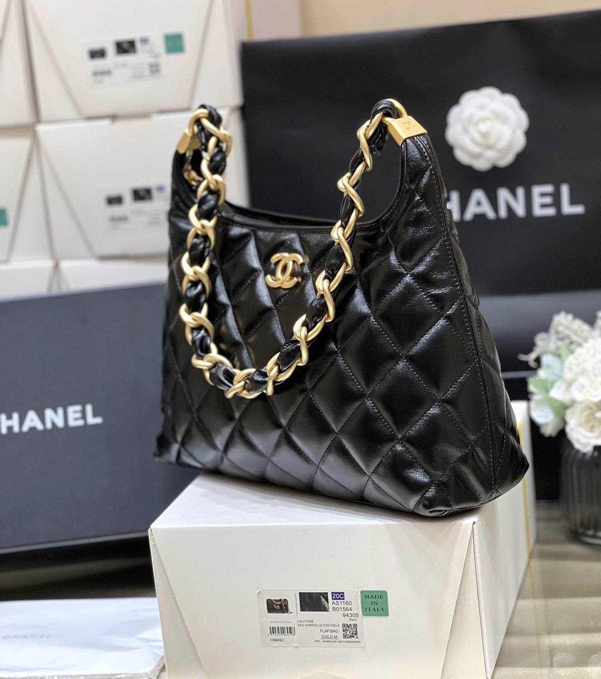 Ellebag super fake Chanel Medium Hobo Bag 2024: A Sophisticated Blend of Craftsmanship and Elegance(2024 Dec Updated)-Molemo ka ho Fetisisa Lebenkele la Lebenkele la Marang-rang la Fake Louis Vuitton, Replica designer bag ru