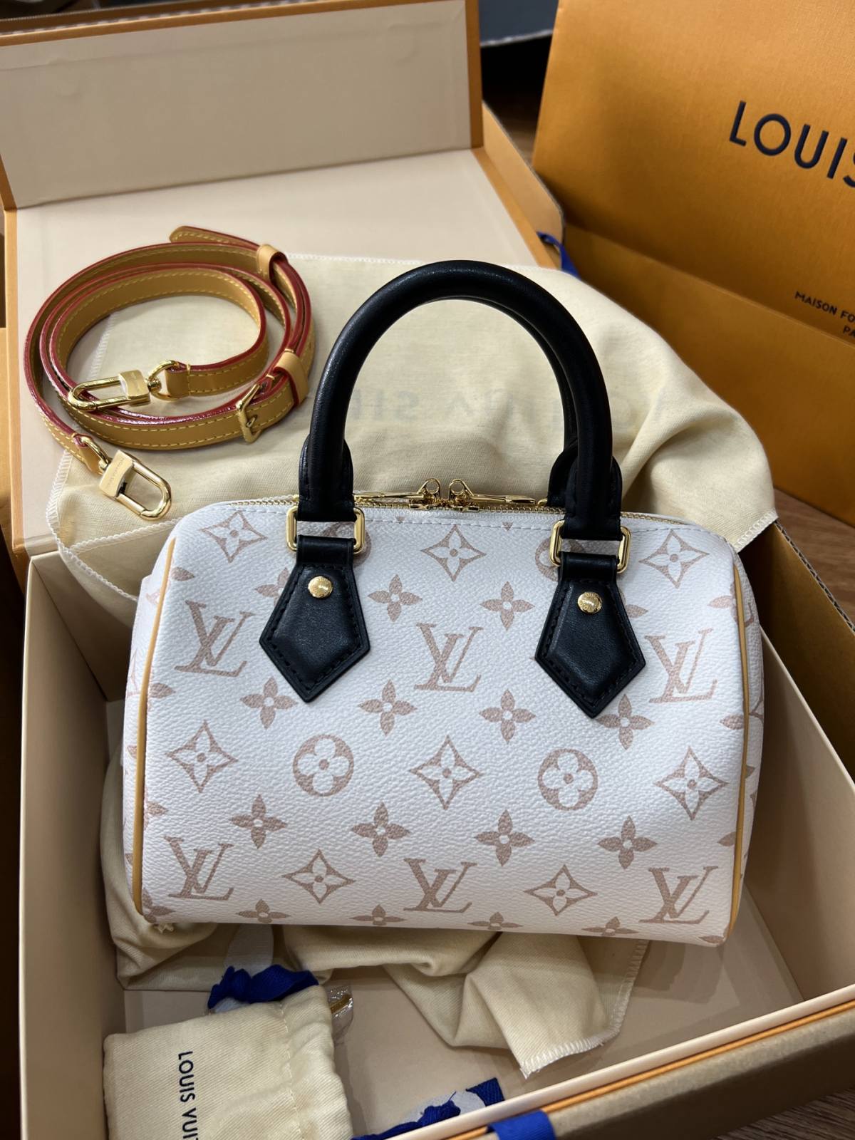 Ellebag’s 1:1 Replica of Louis Vuitton M46906 Speedy Bandoulière 20: A Masterful Recreation of Iconic Craftsmanship(2024 Dec Updated)-Molemo ka ho Fetisisa Lebenkele la Lebenkele la Marang-rang la Fake Louis Vuitton, Replica designer bag ru