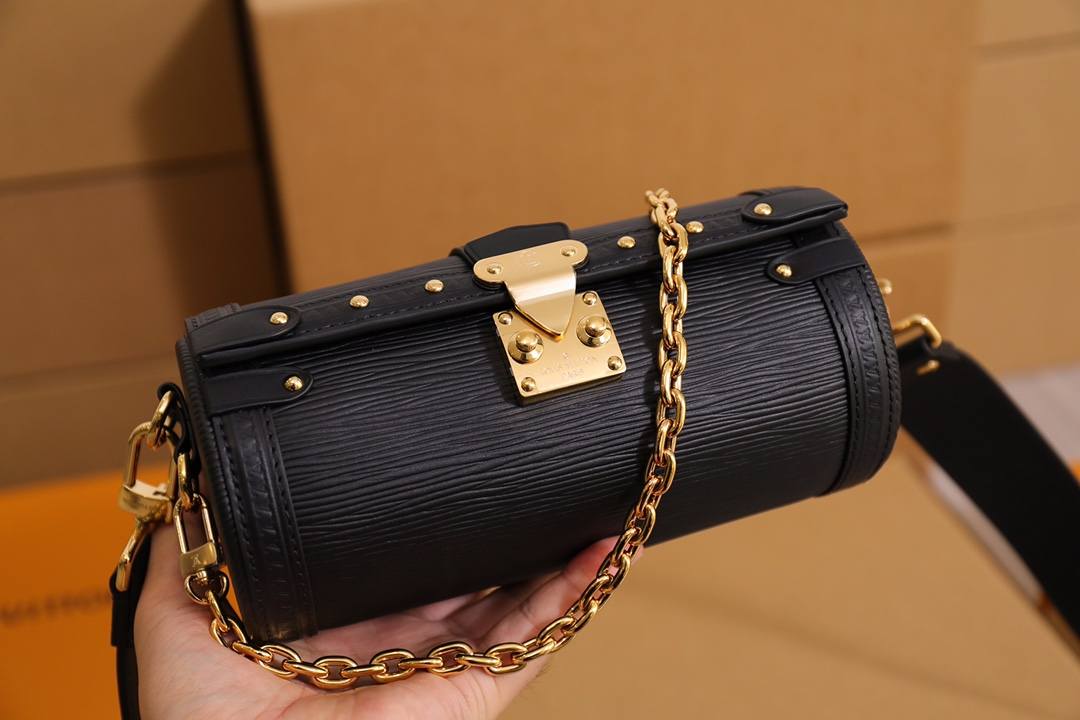 Ellebag’s 1:1 Replica of Louis Vuitton M58655 Papillon Trunk – A Timeless Barrel-Shaped Masterpiece(2024 Dec Updated)-Best Quality Fake Louis Vuitton Bag Online Store, Replica designer bag ru