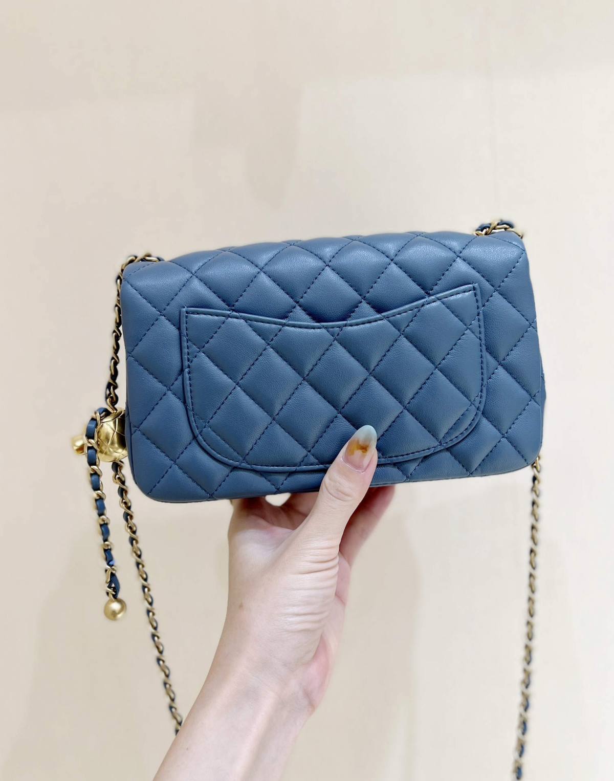 Ellebag super fake Chanel Mini Flap Bag with CC Gold Ball on Chain: A Sky-Blue Elegance(2024 Dec Updated)-Best Quality Fake Louis Vuitton Bag Online Store, Replica designer bag ru