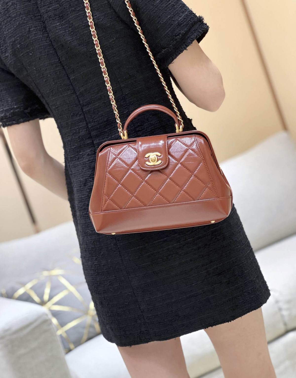 Ellebag super fake Chanel’s Oil Wax Leather Hobo Bag(2024 Dec Updated)-Best Quality Fake Louis Vuitton Bag Online Store, Replica designer bag ru