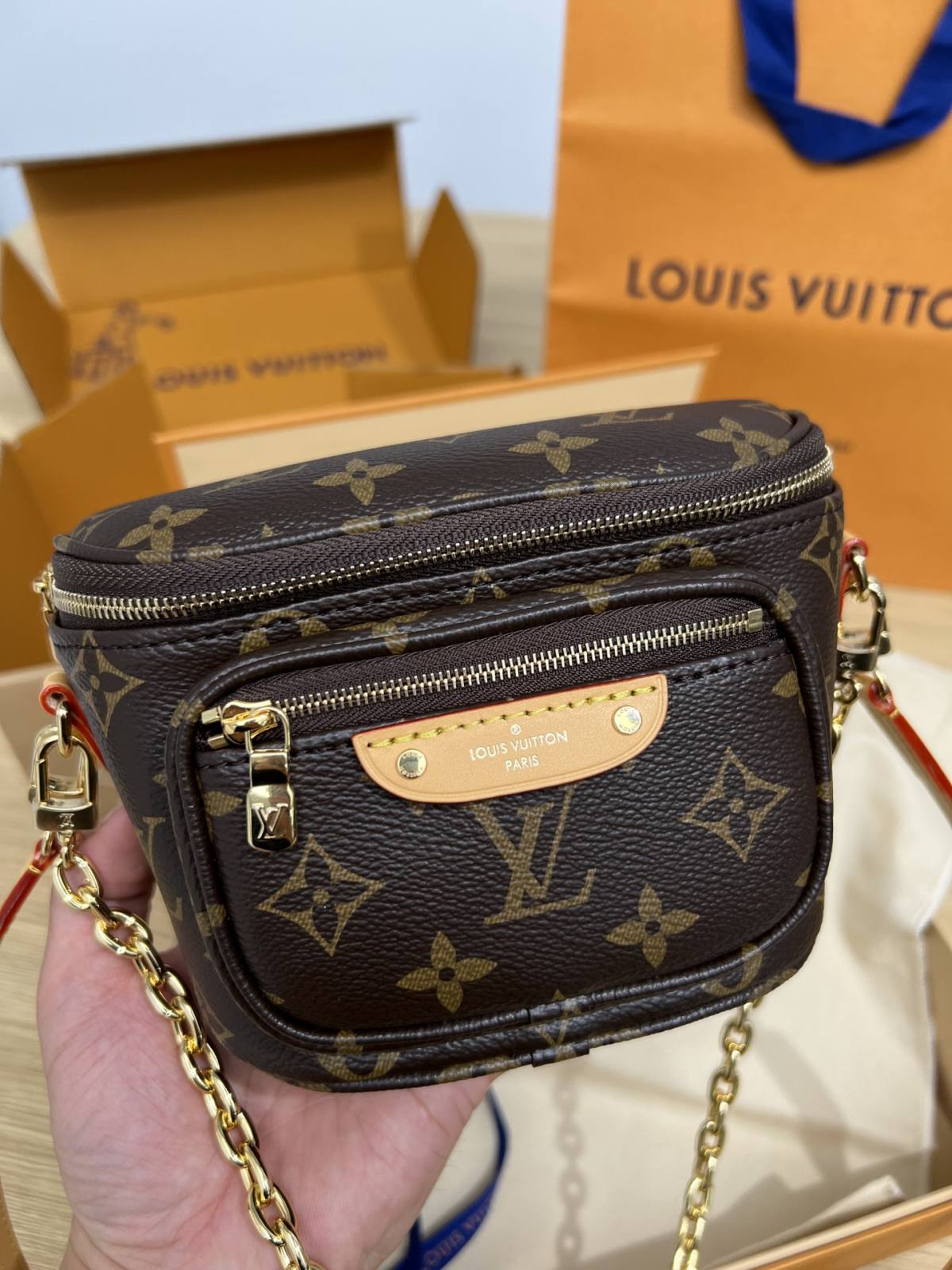 Ellebag’s 1:1 Replica of Louis Vuitton M82335 Mini Bumbag – A Luxurious Fusion of Style and Function(2024 Dec Updated)-Best Quality Fake Louis Vuitton Bag Online Store, Replica designer bag ru