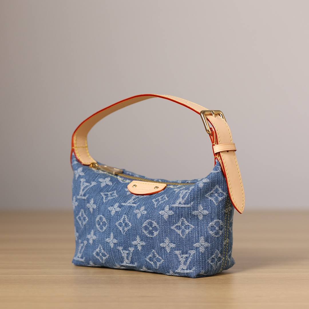 Ellebag’s 1:1 Replica of Louis Vuitton M82949 Hills Pochette: The Art of Denim Craftsmanship(2024 Dec Updated)-Best Quality Fake Louis Vuitton Bag Online Store, Replica designer bag ru