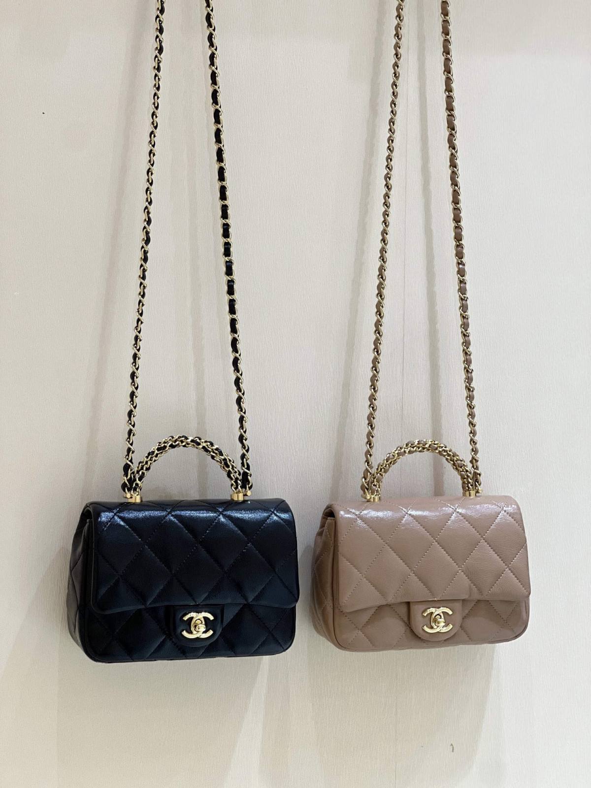 Ellebag super fake The 24B Mini Flap Bag with Top Handle: A Timeless Icon in Milk Tea Hues(2024 Dec Updated)-उत्तम गुणवत्ता नकली लुई Vuitton बैग ऑनलाइन स्टोर, प्रतिकृति डिजाइनर बैग ru