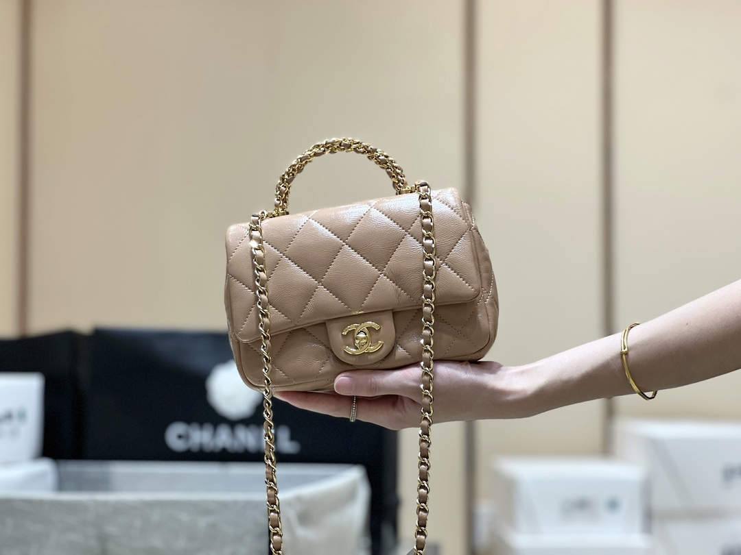 Ellebag super fake The 24B Mini Flap Bag with Top Handle: A Timeless Icon in Milk Tea Hues(2024 Dec Updated)-उत्तम गुणवत्ता नकली लुई Vuitton बैग ऑनलाइन स्टोर, प्रतिकृति डिजाइनर बैग ru