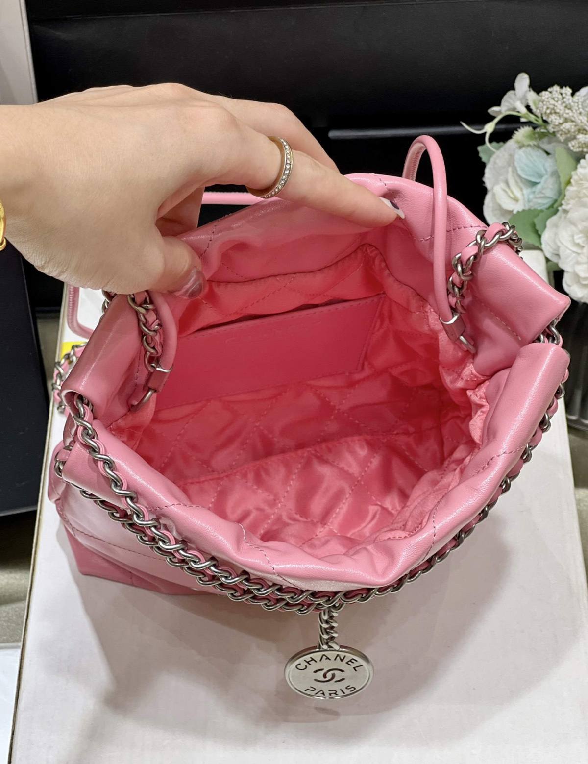 Ellebag super replica Chanel 22 Mini Bag AS3980: A Masterpiece of Pink Elegance(2024 Dec Updated)-Best Quality Fake Louis Vuitton Bag Online Store, Replica designer bag ru