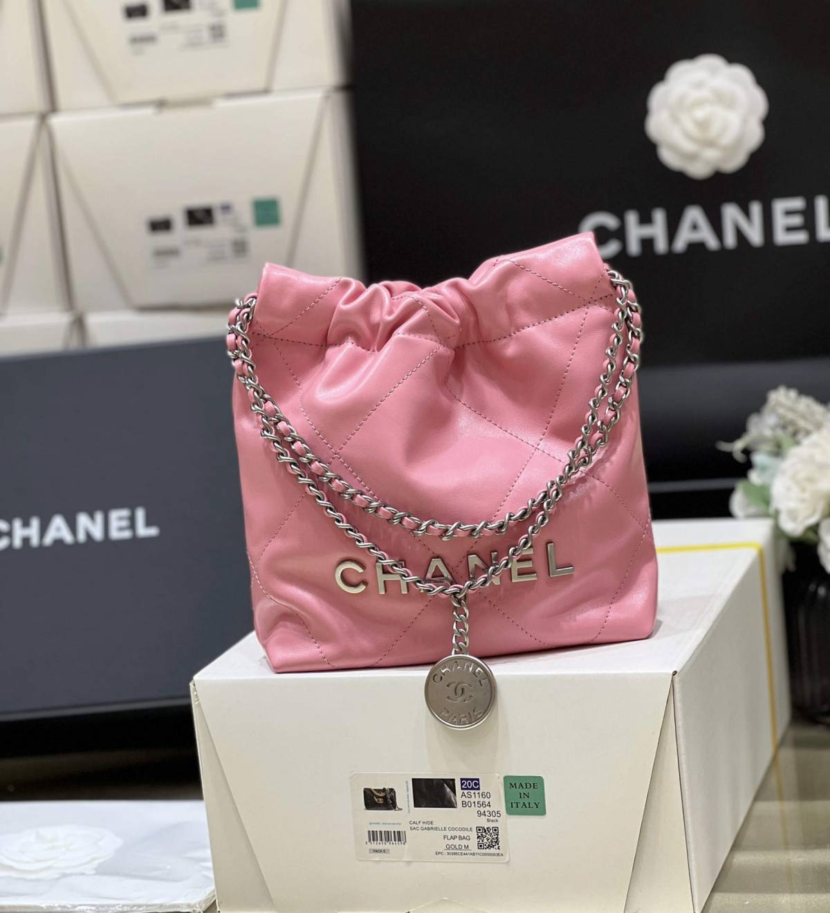 Ellebag super replica Chanel 22 Mini Bag AS3980: A Masterpiece of Pink Elegance(2024 Dec Updated)-Best Quality Fake Louis Vuitton Bag Online Store, Replica designer bag ru