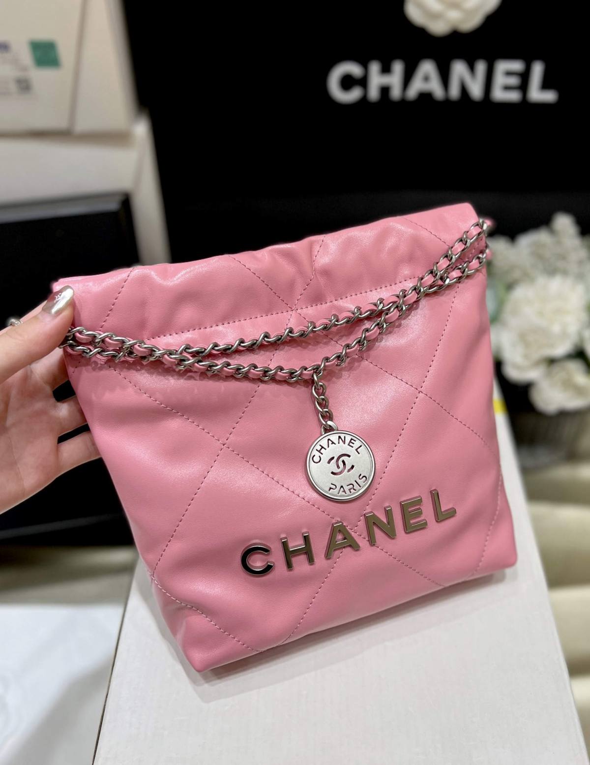 Ellebag super replica Chanel 22 Mini Bag AS3980: A Masterpiece of Pink Elegance(2024 Dec Updated)-Best Quality Fake Louis Vuitton Bag Online Store, Replica designer bag ru