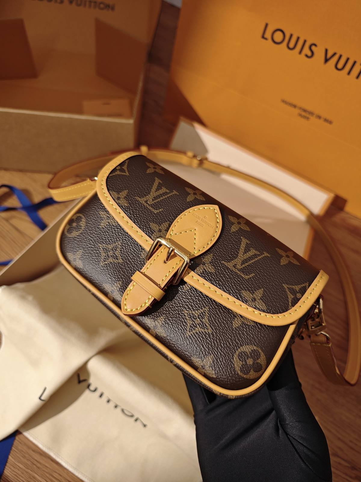 Ellebag’s 1:1 Replica of Louis Vuitton M83298 Nano Diane Handbag: A Luxurious Miniature Masterpiece  Introduction: The Art of Compact Luxury(2024 Dec Updated)-Best Quality Fake Louis Vuitton Bag Online Store, Replica designer bag ru