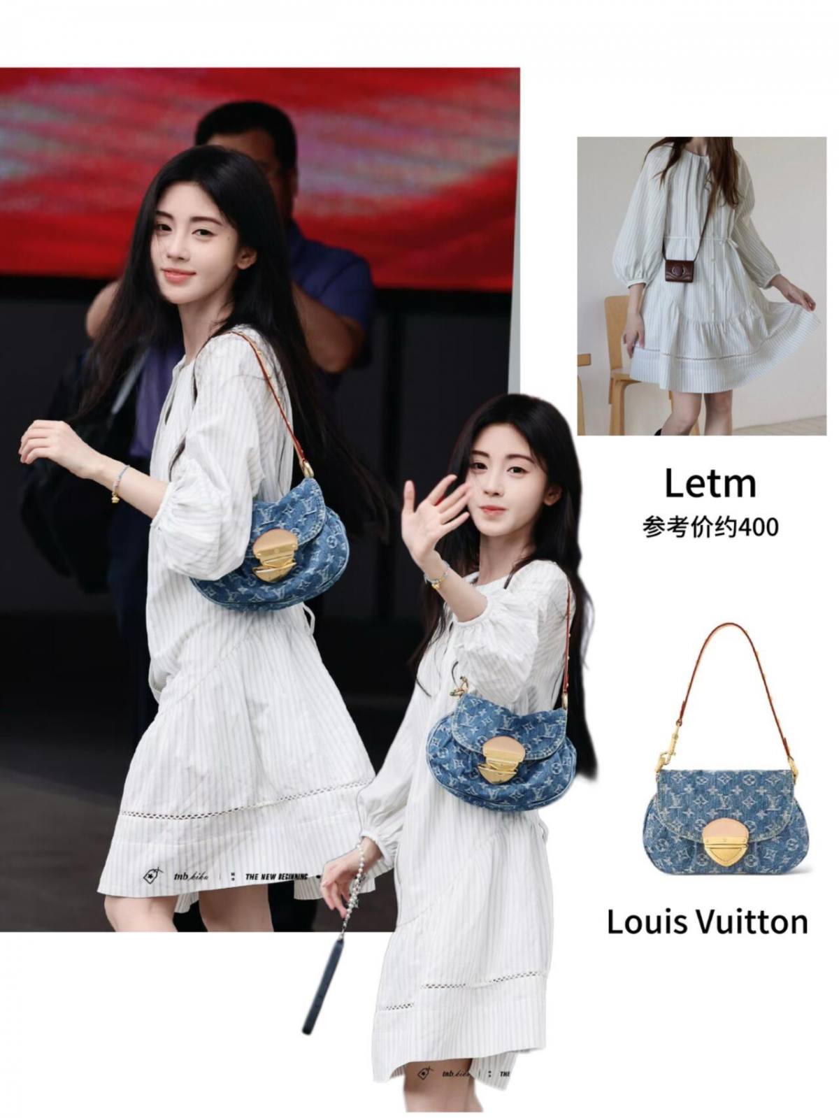 Ellebag’s Craftsmanship: The 1:1 Replica of Louis Vuitton M46829 Sunset Handbag – A Masterpiece in Monogram Denim(2024 Dec Updated)-Best Quality Fake Louis Vuitton Bag Online Store, Replica designer bag ru