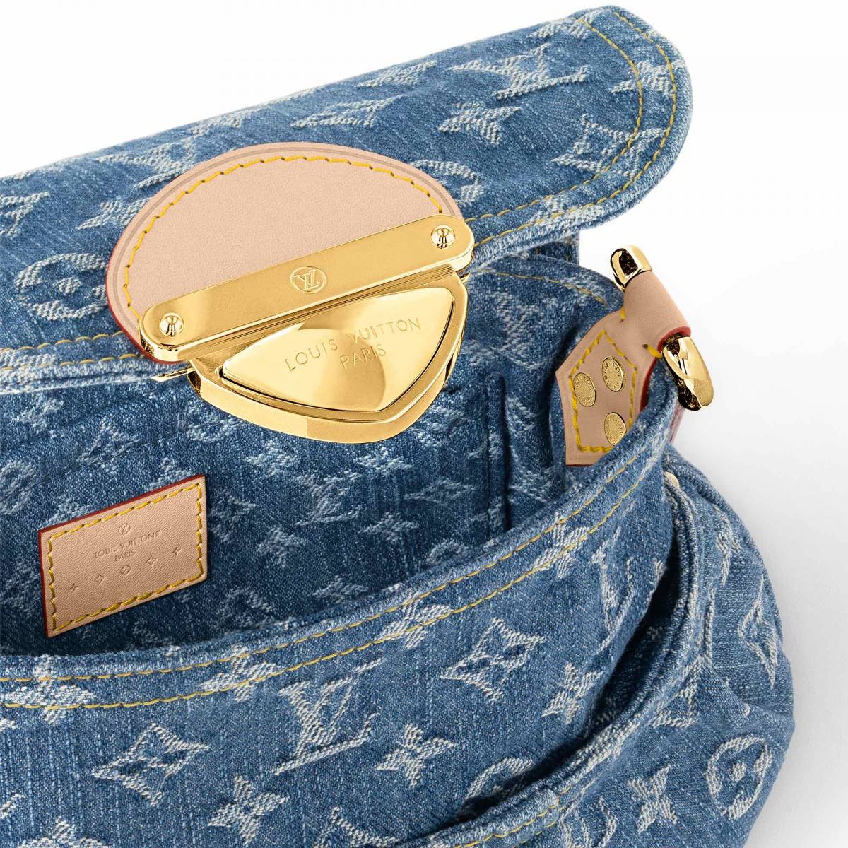 Ellebag’s Craftsmanship: The 1:1 Replica of Louis Vuitton M46829 Sunset Handbag – A Masterpiece in Monogram Denim(2024 Dec Updated)-Best Quality Fake Louis Vuitton Bag Online Store, Replica designer bag ru