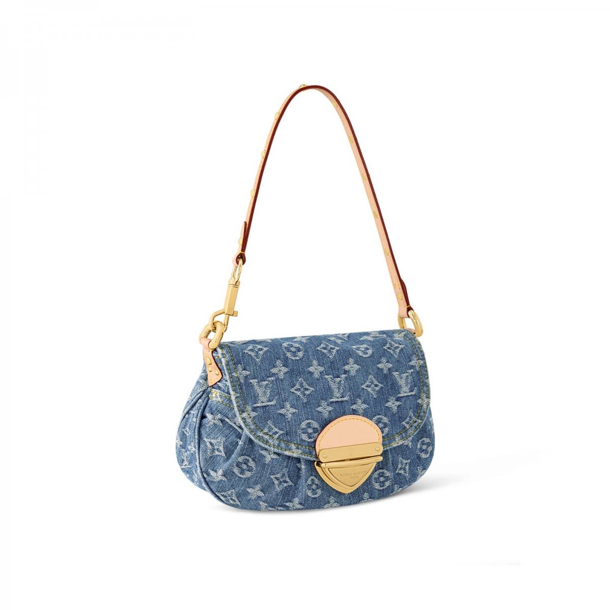 Ellebag’s Craftsmanship: The 1:1 Replica of Louis Vuitton M46829 Sunset Handbag – A Masterpiece in Monogram Denim(2024 Dec Updated)-Best Quality Fake Louis Vuitton Bag Online Store, Replica designer bag ru