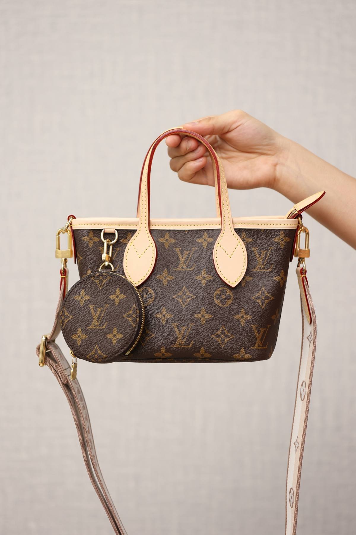 Ellebag’s Masterful 1:1 Replica of Louis Vuitton M46705 NEVERFULL BB Handbag(2024 Dec Updated)-Best Quality Fake Louis Vuitton Bag Online Store, Replica designer bag ru