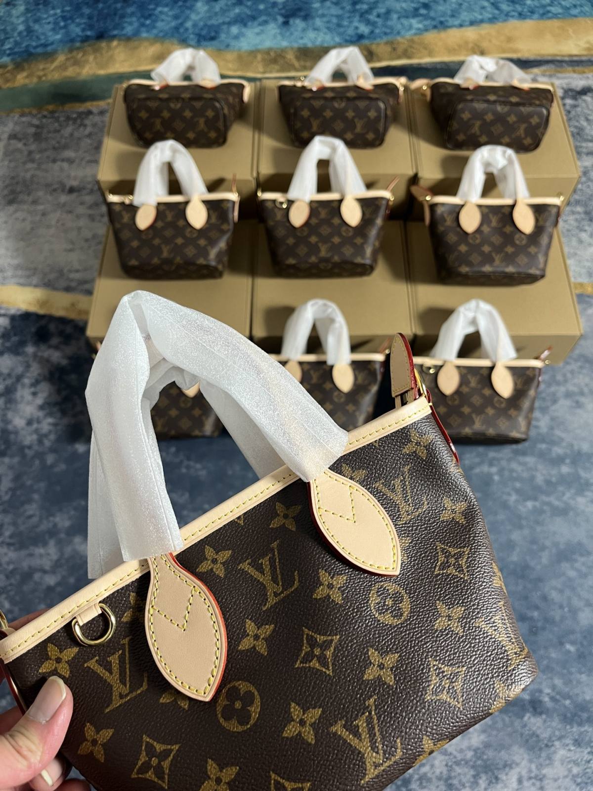 Ellebag’s Masterful 1:1 Replica of Louis Vuitton M46705 NEVERFULL BB Handbag(2024 Dec Updated)-Best Quality Fake Louis Vuitton Bag Online Store, Replica designer bag ru