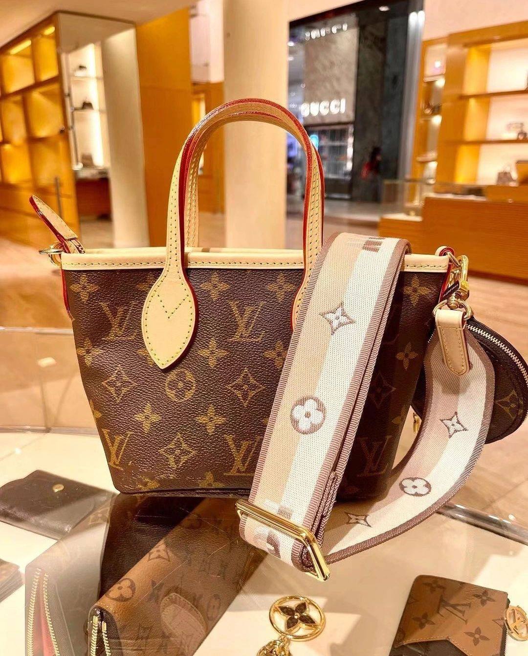 Ellebag’s Masterful 1:1 Replica of Louis Vuitton M46705 NEVERFULL BB Handbag(2024 Dec Updated)-Best Quality Fake Louis Vuitton Bag Online Store, Replica designer bag ru