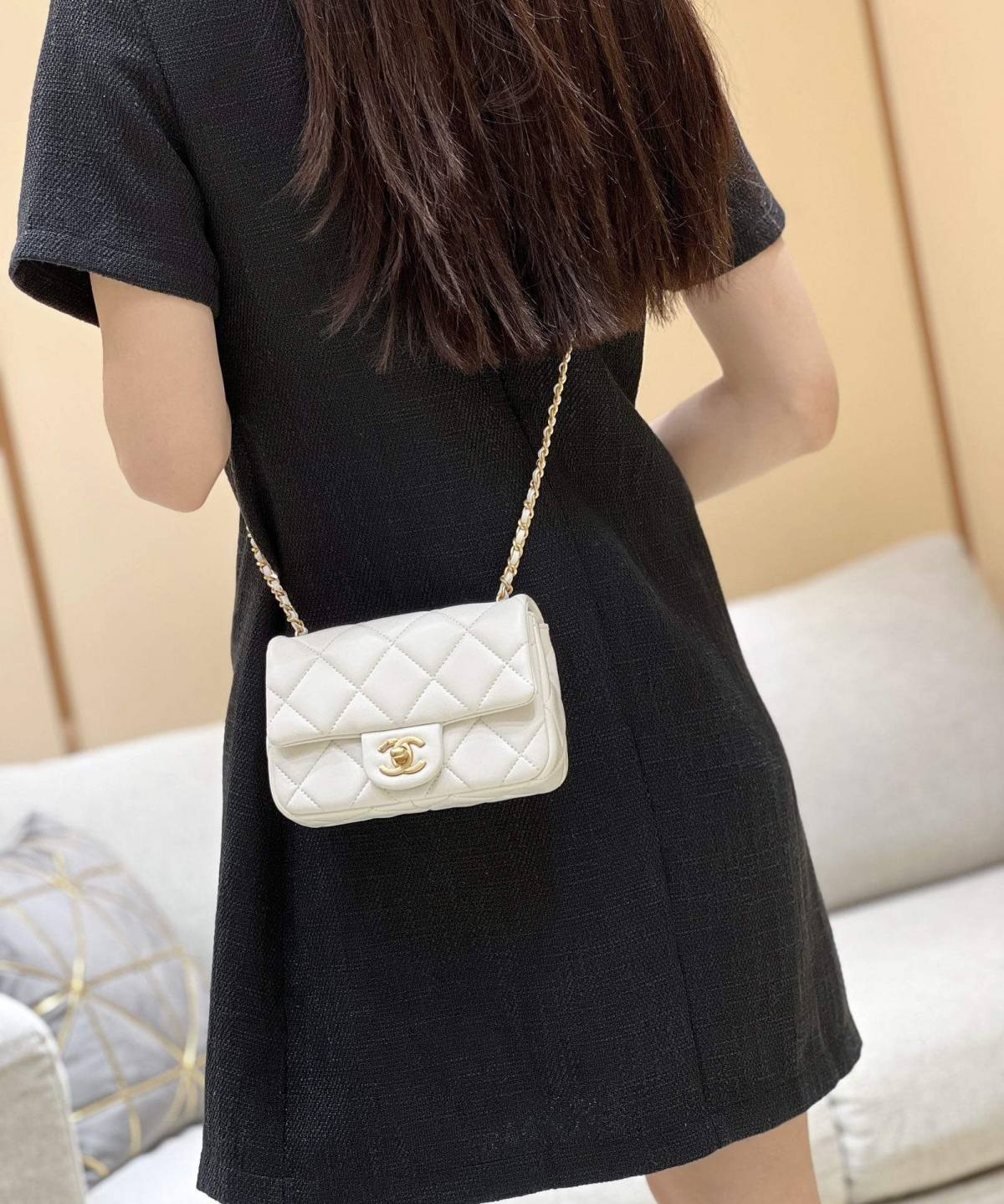 Ellebag Super replica Chanel Mini Flap Bag (AS4868): The Epitome of Craftsmanship and Elegance(2024 Dec updated)-Best Quality Fake Louis Vuitton Bag Online Store, Replica designer bag ru