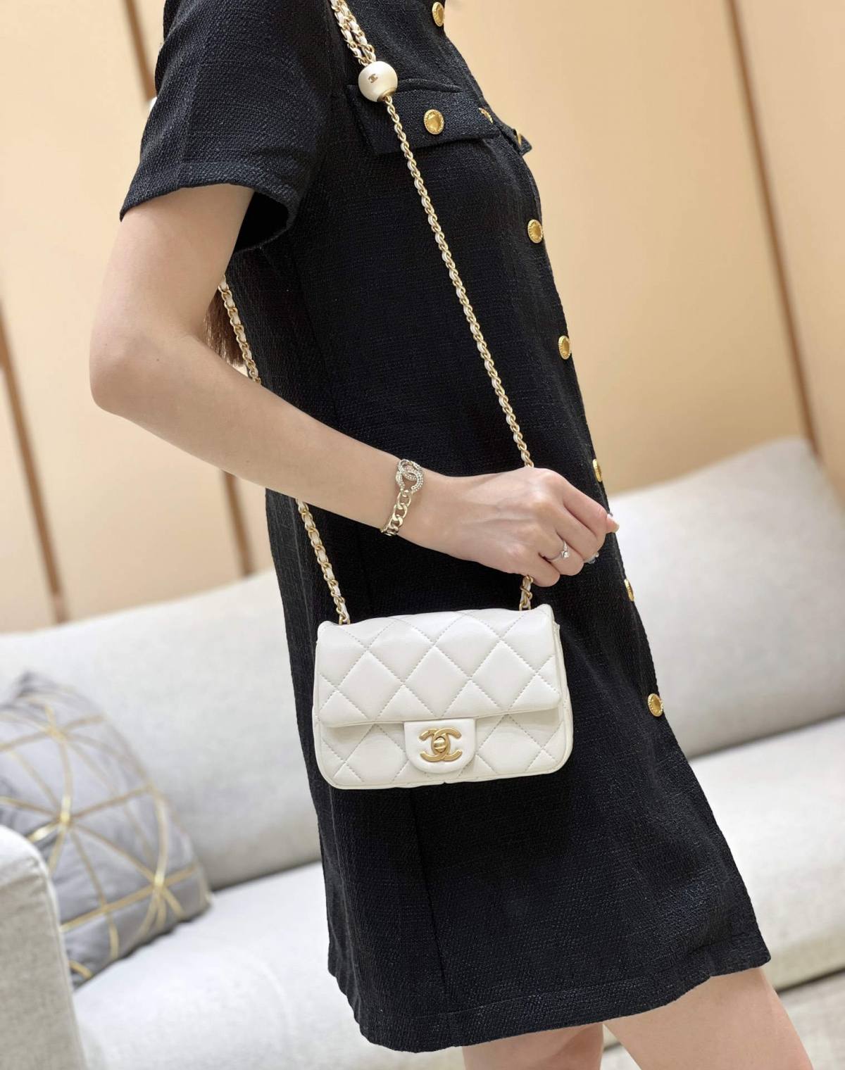 Ellebag Super replica Chanel Mini Flap Bag (AS4868): The Epitome of Craftsmanship and Elegance(2024 Dec updated)-Best Quality Fake Louis Vuitton Bag Online Store, Replica designer bag ru