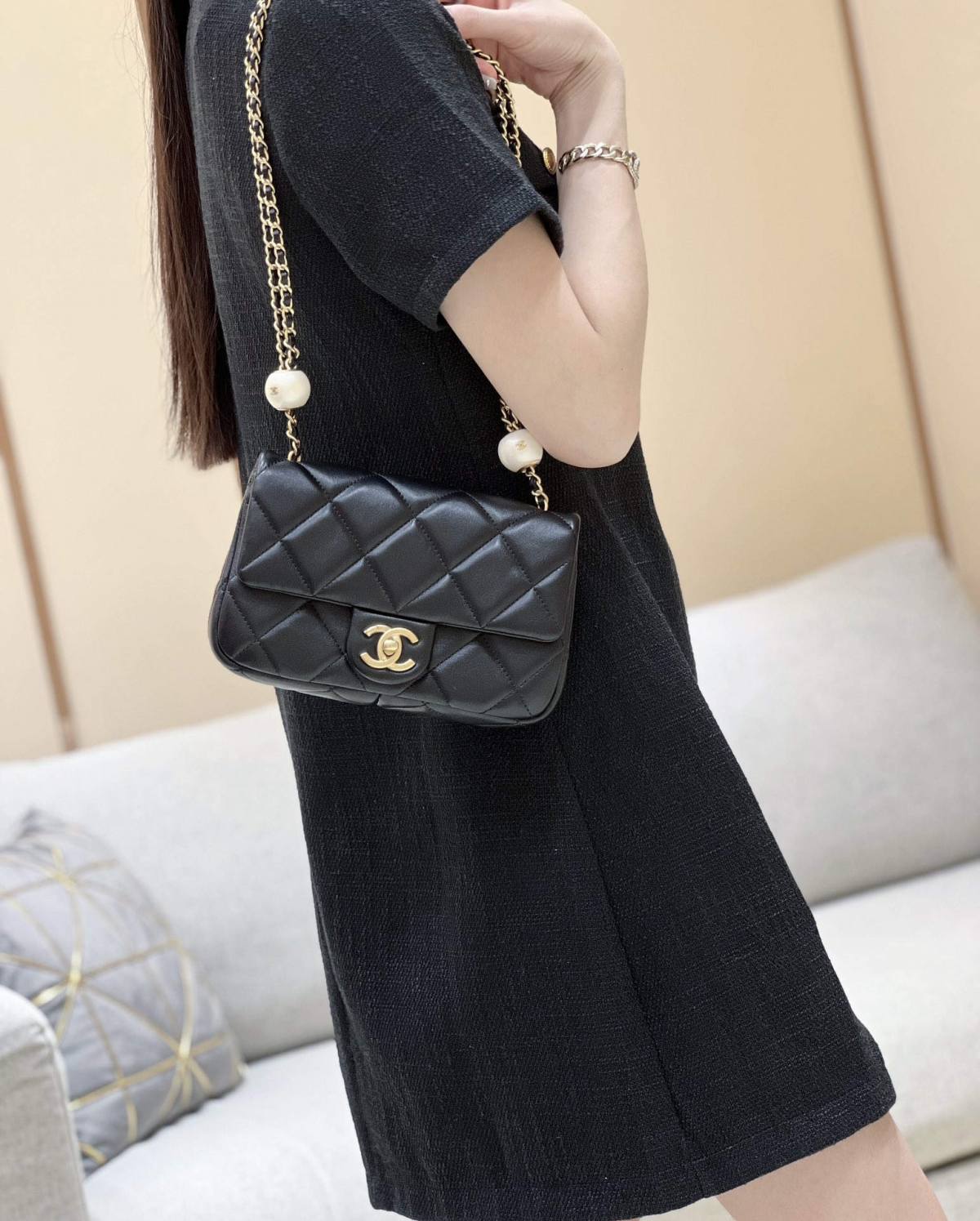 Ellebag super replica Chanel Small Flap Bag (AS4861): A Testament to Elegance and Craftsmanship (2024 Dec updated)-Ti o dara ju Didara iro Louis Vuitton apo Online itaja, Ajọra onise apo ru