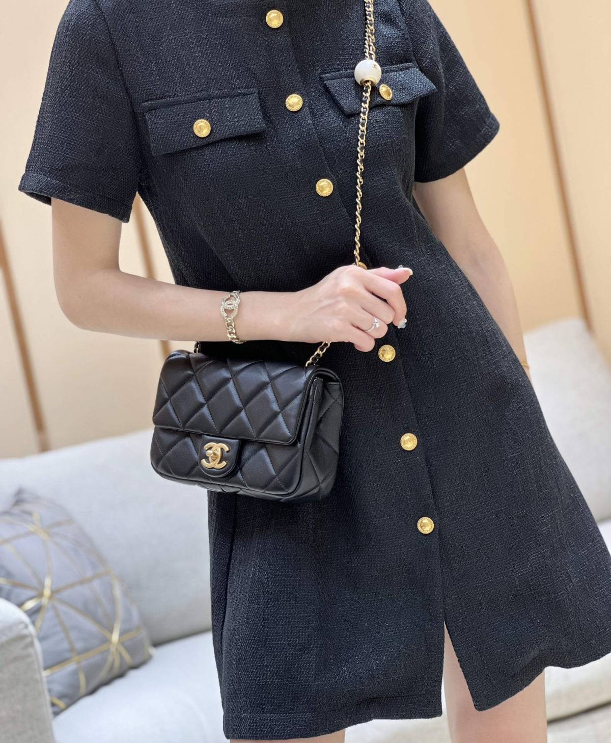 Ellebag super replica Chanel Small Flap Bag (AS4861): A Testament to Elegance and Craftsmanship (2024 Dec updated)-Ti o dara ju Didara iro Louis Vuitton apo Online itaja, Ajọra onise apo ru