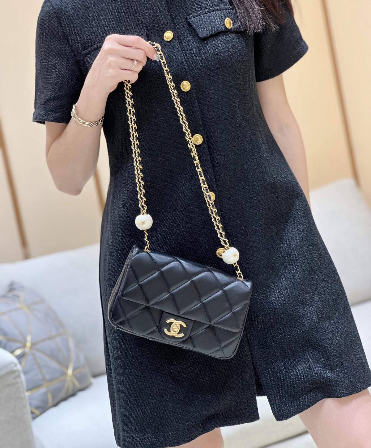 Ellebag super replica Chanel Small Flap Bag (AS4861): A Testament to Elegance and Craftsmanship (2024 Dec updated)-Ti o dara ju Didara iro Louis Vuitton apo Online itaja, Ajọra onise apo ru