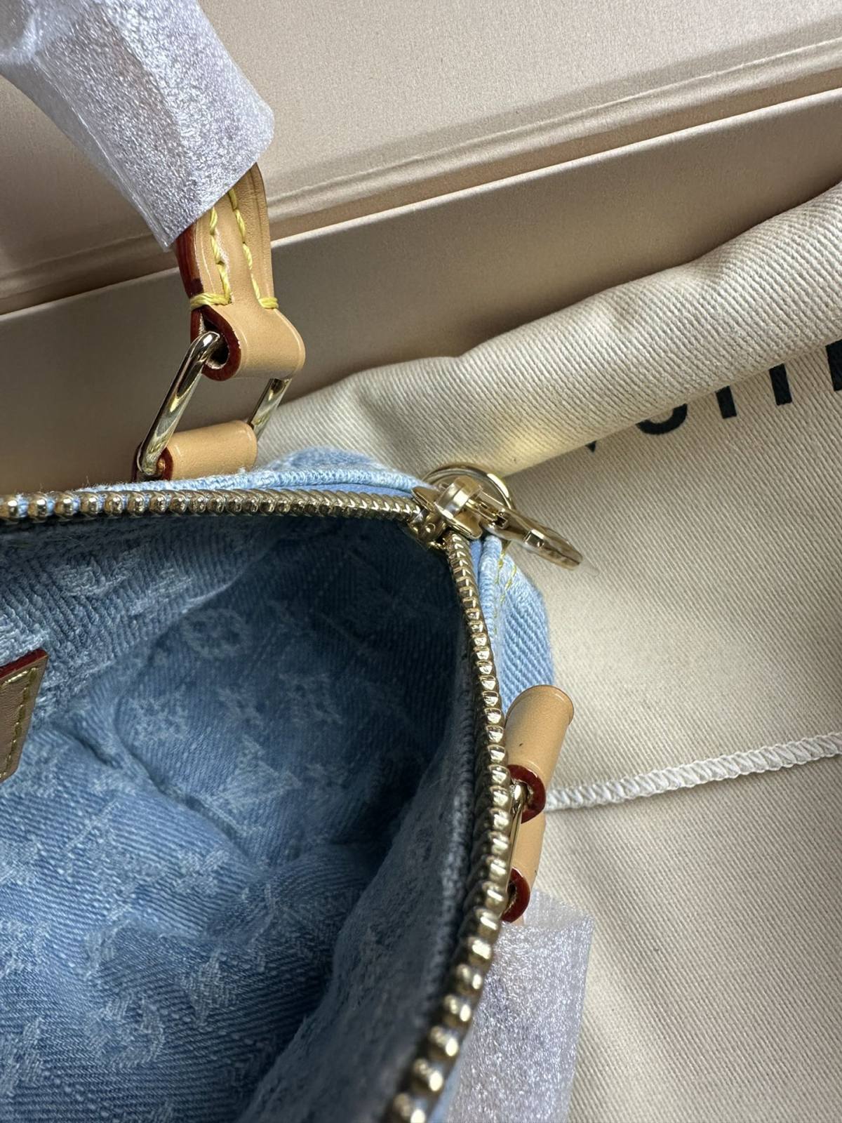 Ellebag’s Mastery: M11212 Nano Speedy Handbag – A Perfect 1:1 Replica of Louis Vuitton’s Iconic Denim Speedy(2024 Dec Updated)-Best Quality Fake Louis Vuitton Bag Online Store, Replica designer bag ru