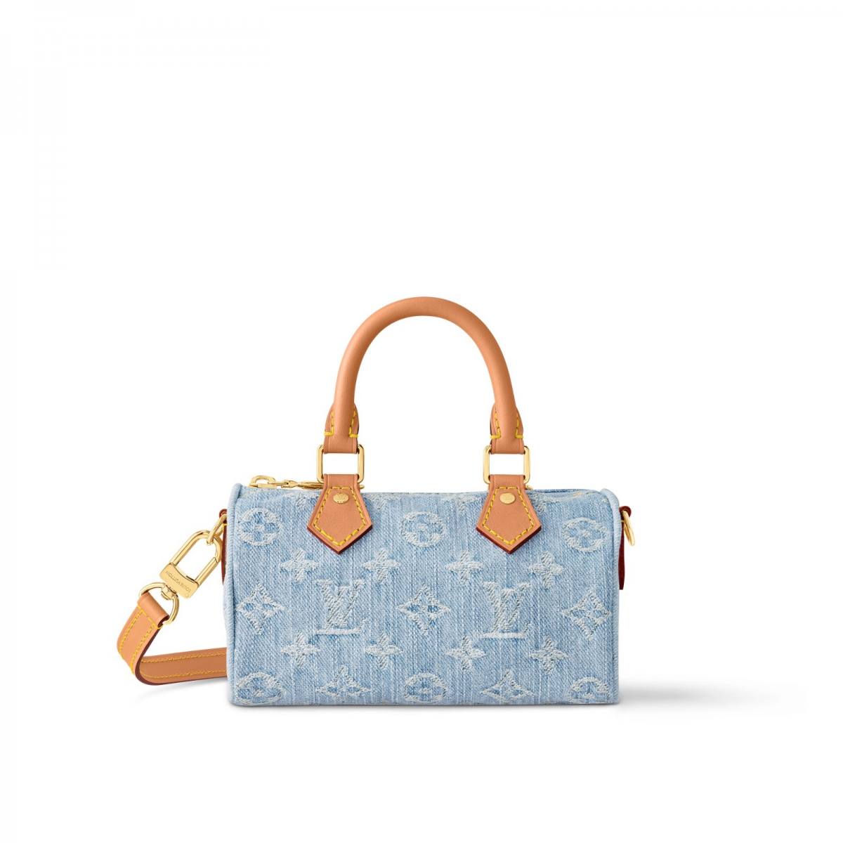 Ellebag’s Mastery: M11212 Nano Speedy Handbag – A Perfect 1:1 Replica of Louis Vuitton’s Iconic Denim Speedy(2024 Dec Updated)-Best Quality Fake Louis Vuitton Bag Online Store, Replica designer bag ru