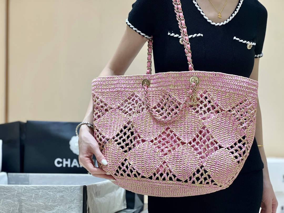 Ellebag super top replica Chanel Large Tote Raffia Bag: An Icon of 2024’s Trends(2024 Dec Updated)-L-Aħjar Kwalità Foloz Louis Vuitton Bag Online Store, Replica designer bag ru