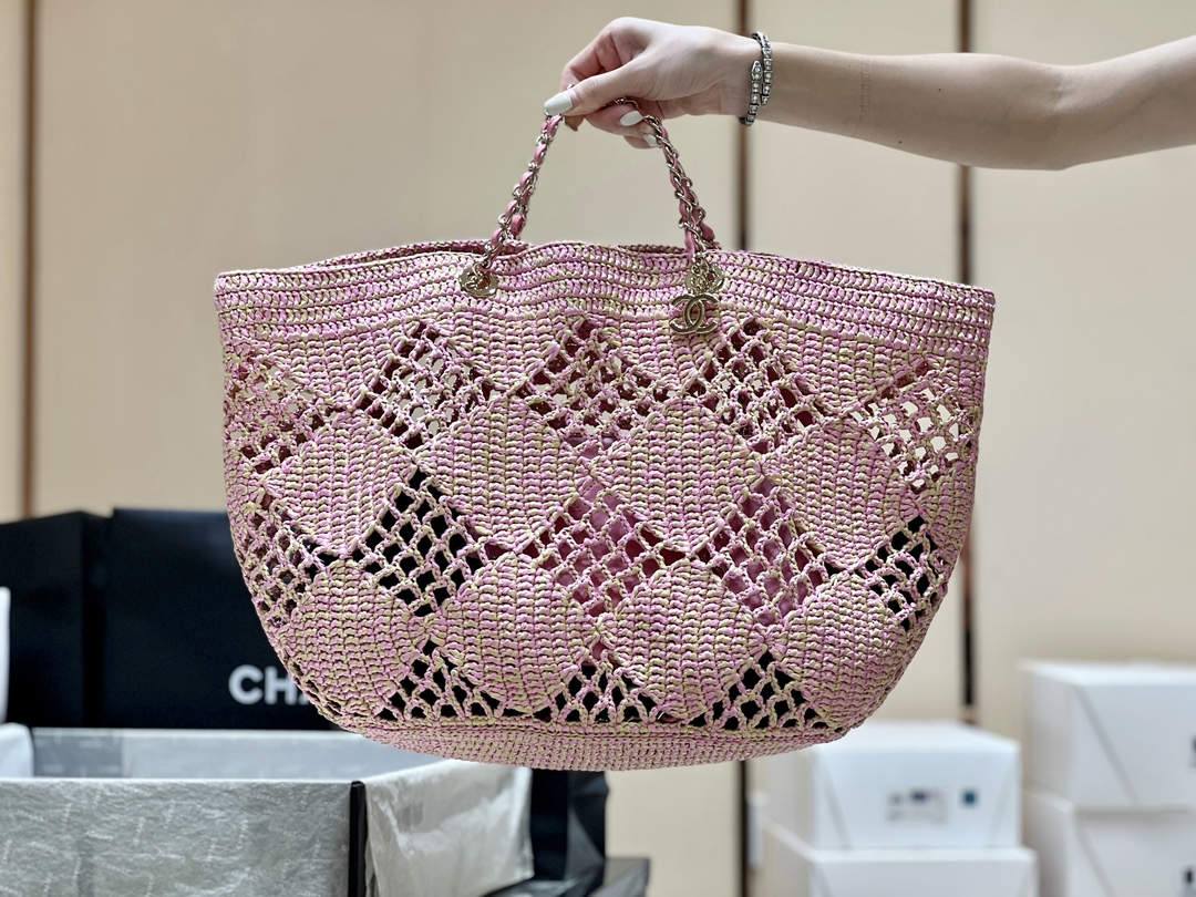 Ellebag super top replica Chanel Large Tote Raffia Bag: An Icon of 2024’s Trends(2024 Dec Updated)-L-Aħjar Kwalità Foloz Louis Vuitton Bag Online Store, Replica designer bag ru