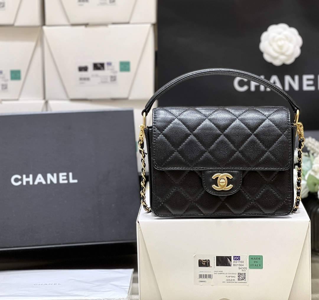 Ellebag top fake Chanel’s Flap Bag with Top Handle in Grained Shiny Calfskin(2024 Dec Updated)-L-Aħjar Kwalità Foloz Louis Vuitton Bag Online Store, Replica designer bag ru