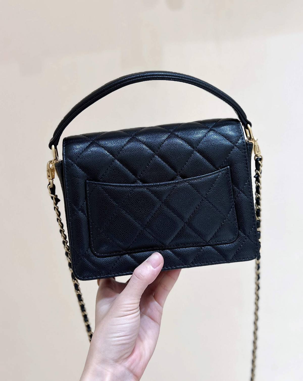 Ellebag top fake Chanel’s Flap Bag with Top Handle in Grained Shiny Calfskin(2024 Dec Updated)-L-Aħjar Kwalità Foloz Louis Vuitton Bag Online Store, Replica designer bag ru