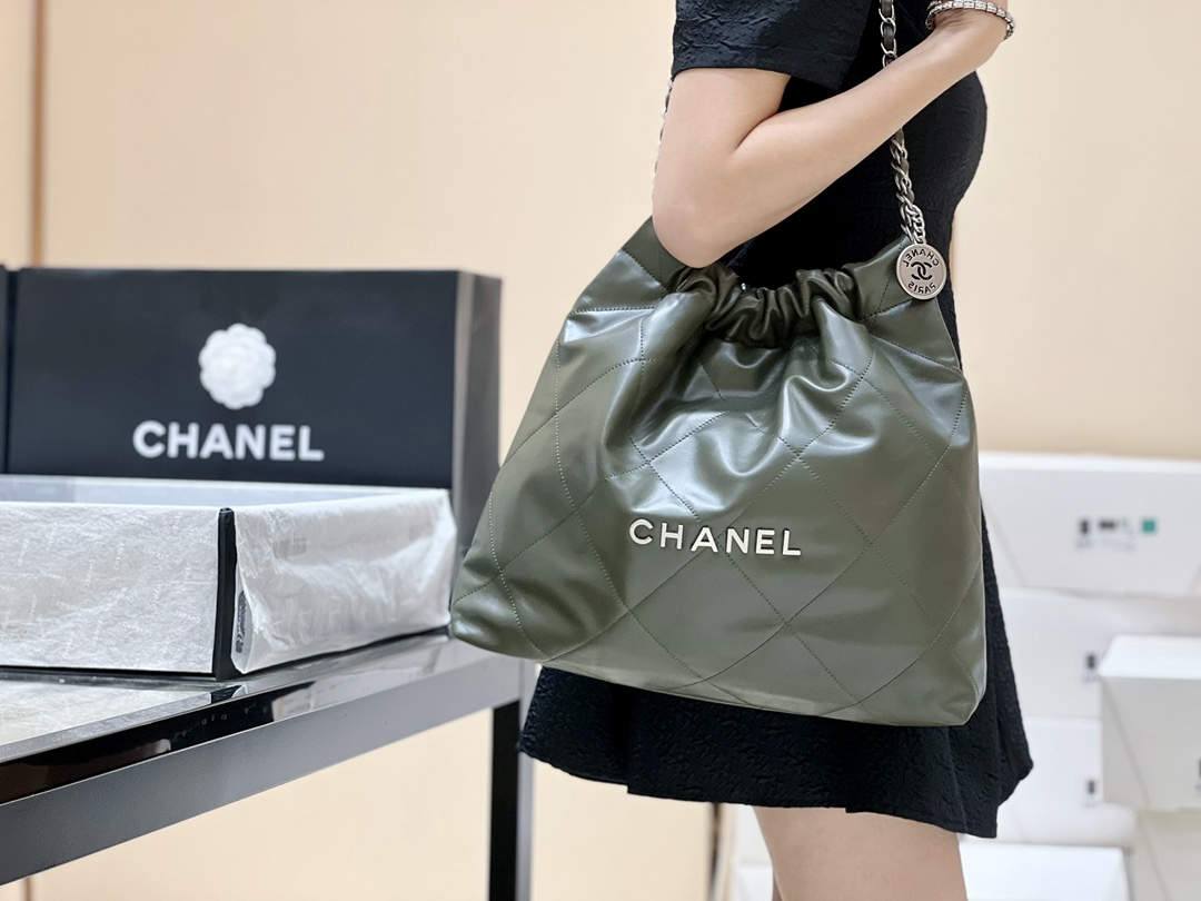 Ellebag top replica Chanel 22 Handbag in Green: A Testament to Excellence in Craftsmanship(2024 Dec Updated)-L-Aħjar Kwalità Foloz Louis Vuitton Bag Online Store, Replica designer bag ru