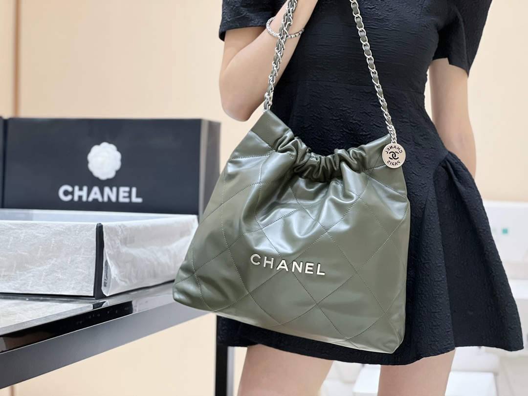 Ellebag top replica Chanel 22 Handbag in Green: A Testament to Excellence in Craftsmanship(2024 Dec Updated)-L-Aħjar Kwalità Foloz Louis Vuitton Bag Online Store, Replica designer bag ru