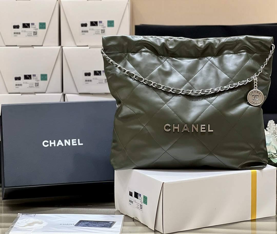 Ellebag top replica Chanel 22 Handbag in Green: A Testament to Excellence in Craftsmanship(2024 Dec Updated)-L-Aħjar Kwalità Foloz Louis Vuitton Bag Online Store, Replica designer bag ru