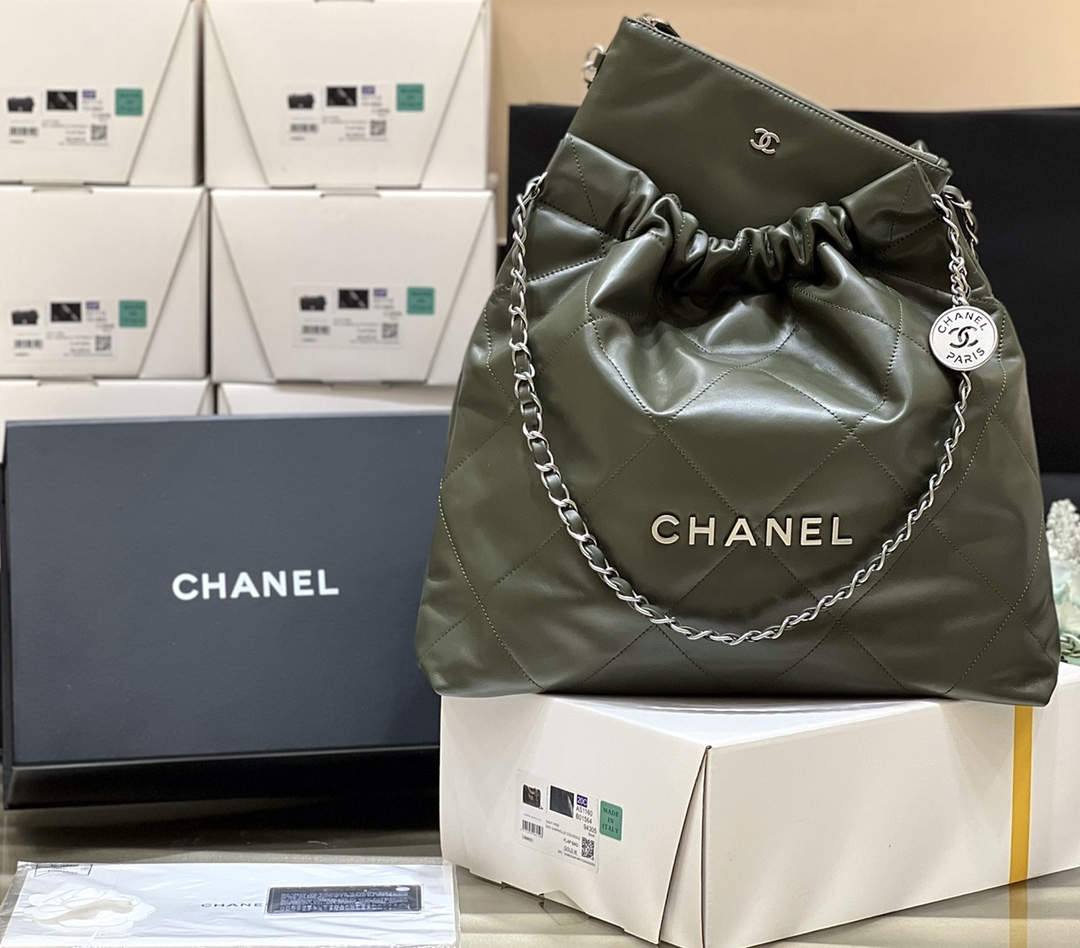 Ellebag top replica Chanel 22 Handbag in Green: A Testament to Excellence in Craftsmanship(2024 Dec Updated)-L-Aħjar Kwalità Foloz Louis Vuitton Bag Online Store, Replica designer bag ru